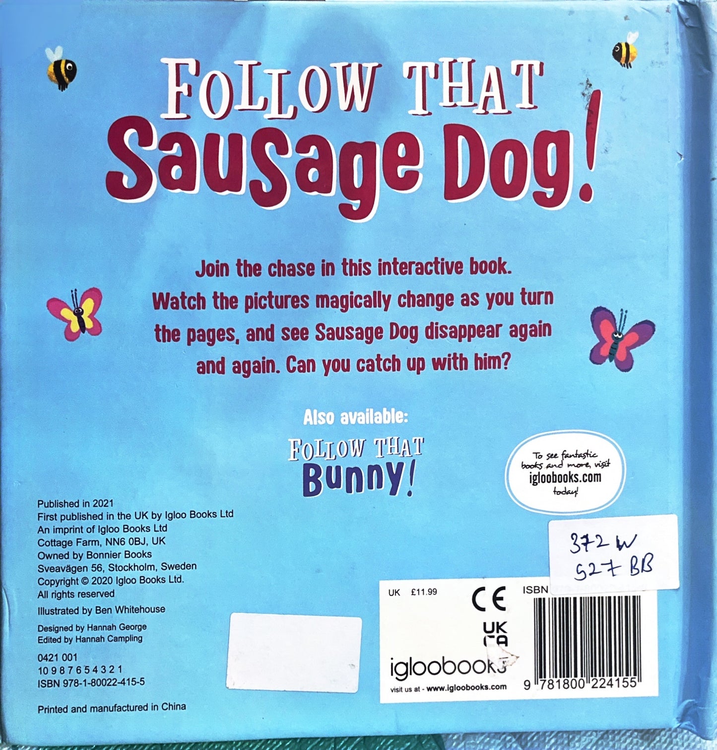 The Sausage dog (turn the pages)