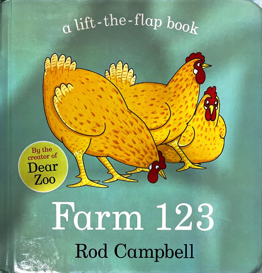 Farm 123 (Rod Campbell): Lift the flaps