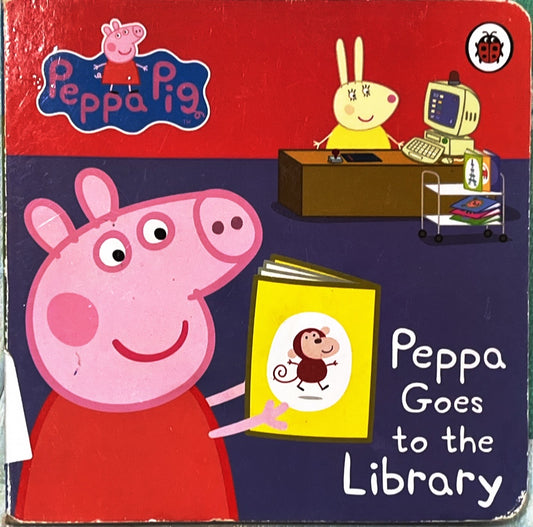 Peppa goes to the Library