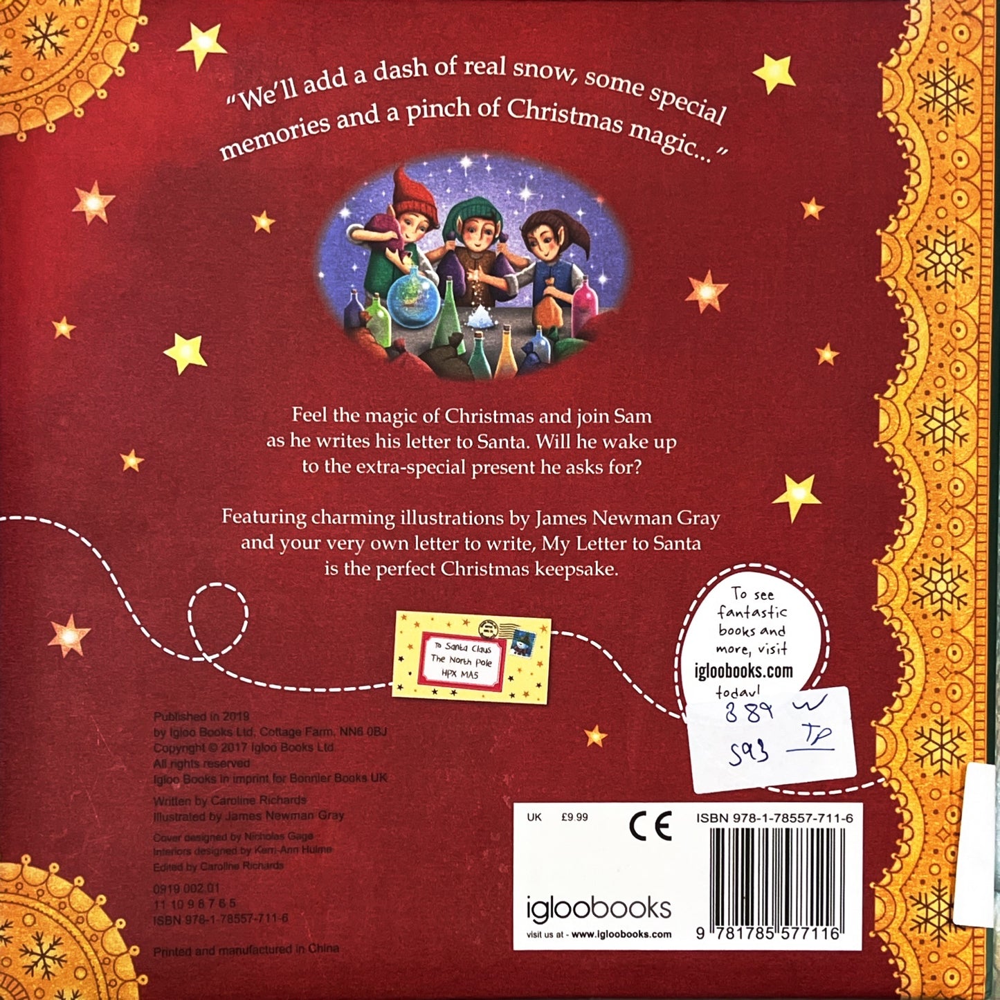 My Letter to Santa (Hardcover)