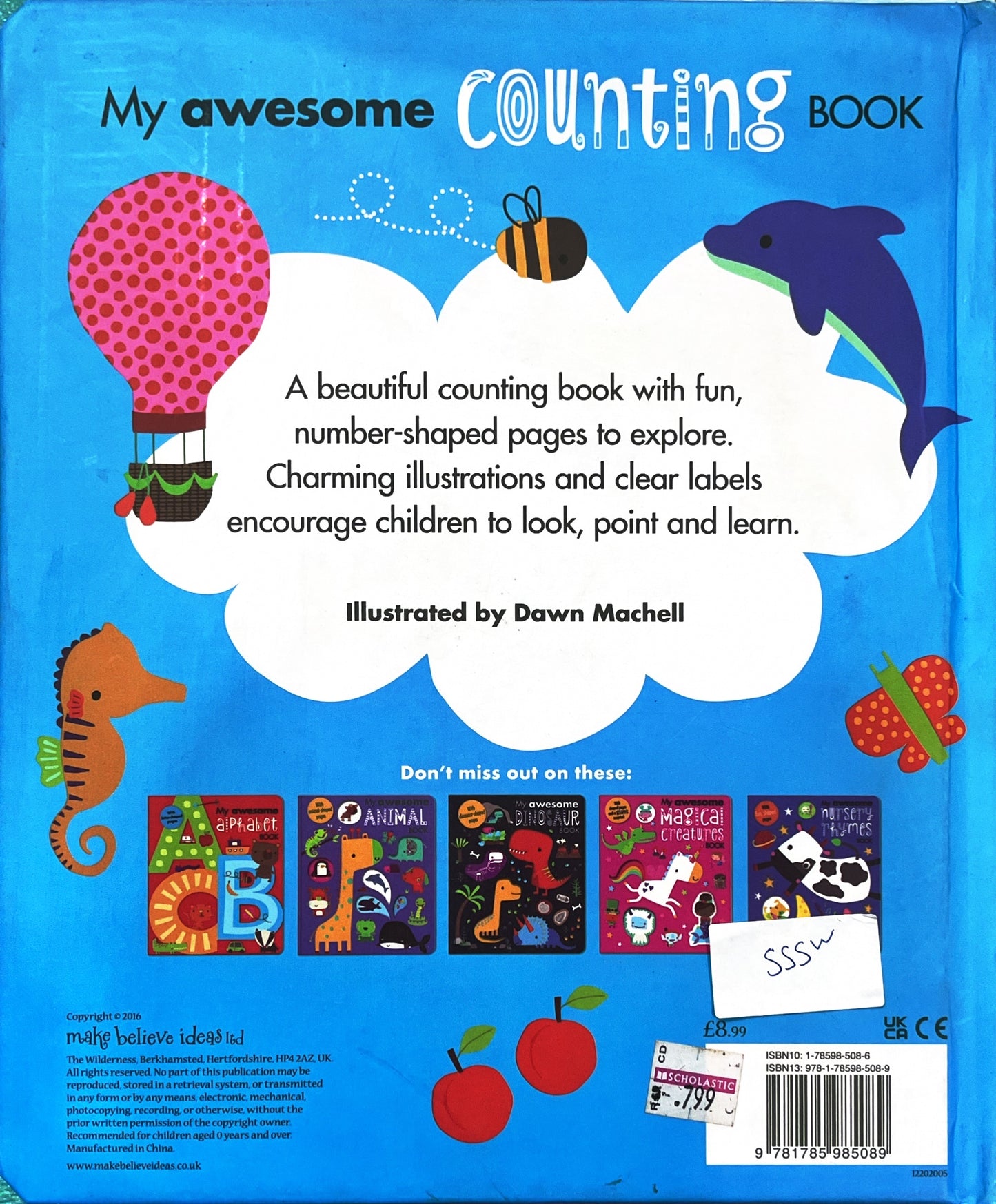 123 (Counting Cutout Book)