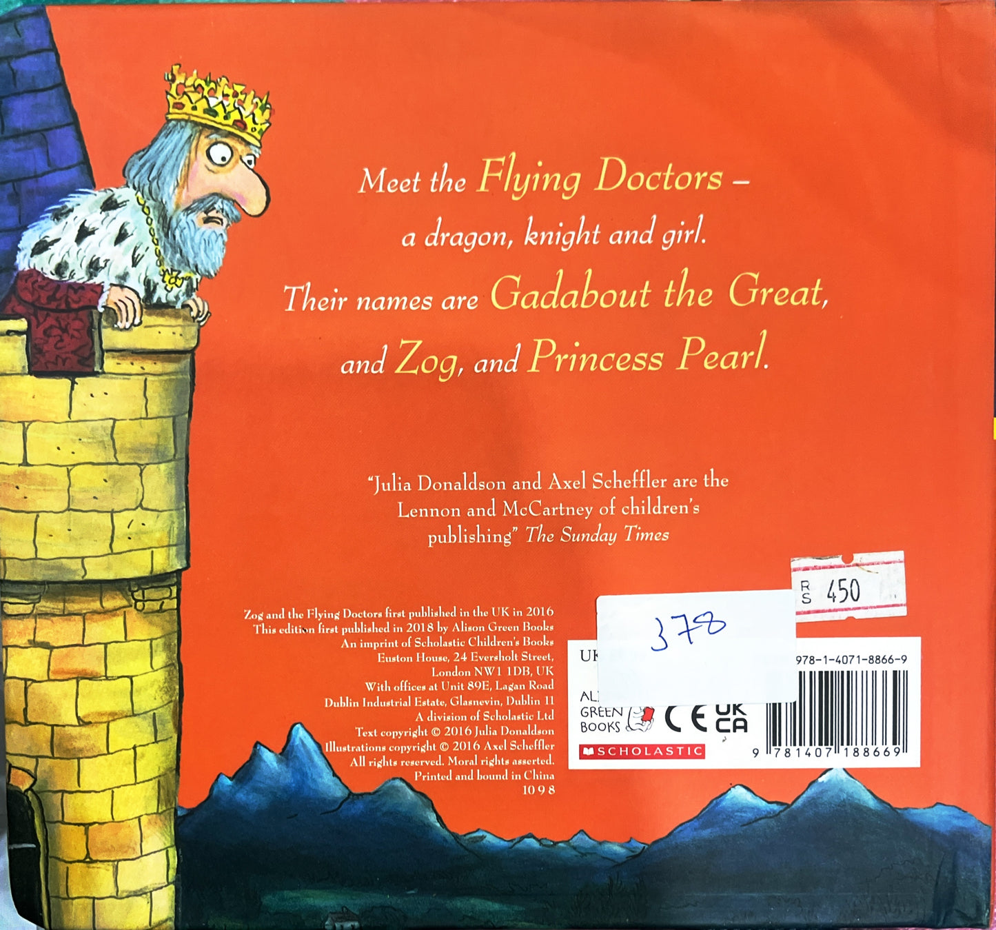 Zog and the flying Doctor (Board Book)