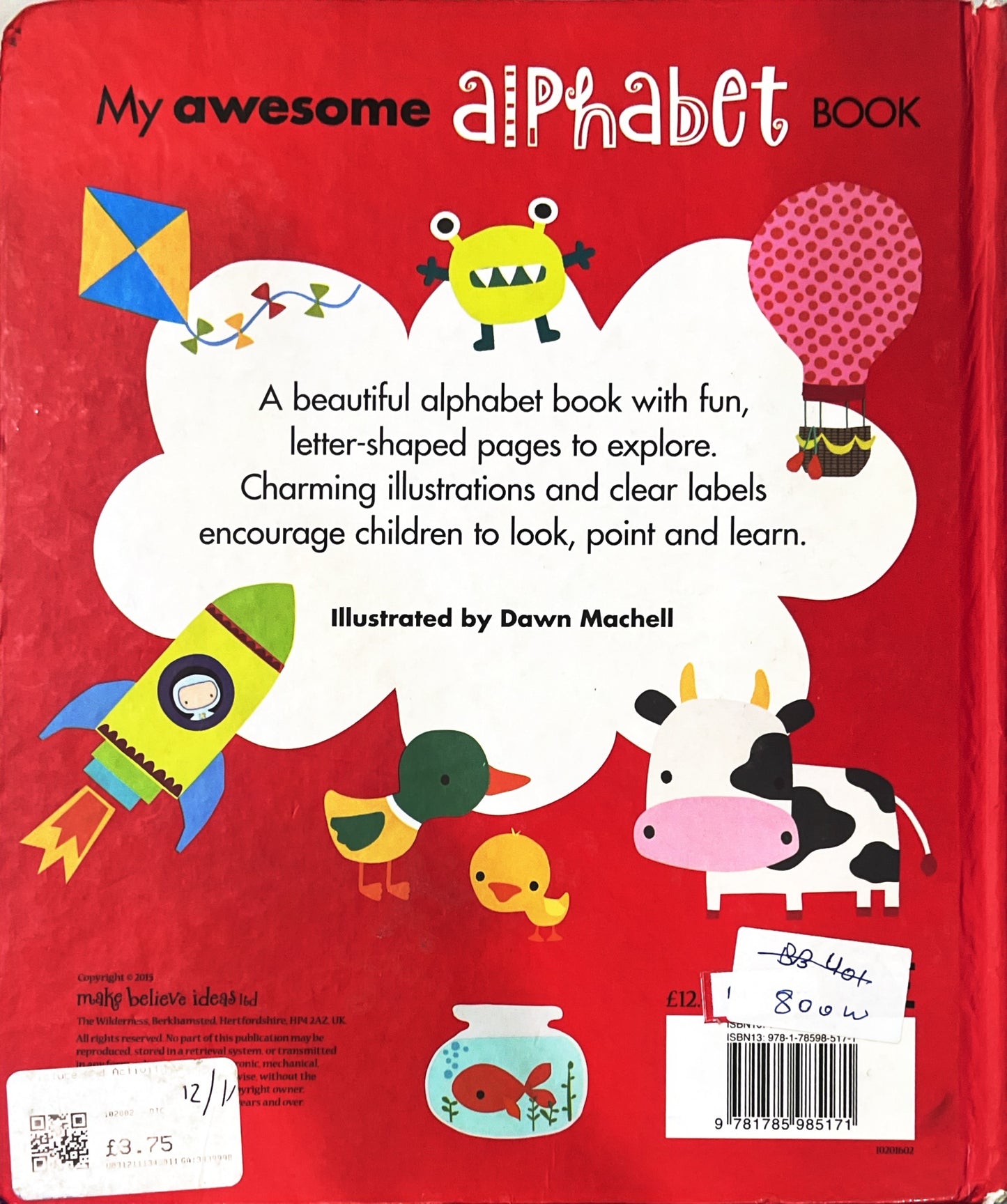 ABC Alphabet (cutout Book)