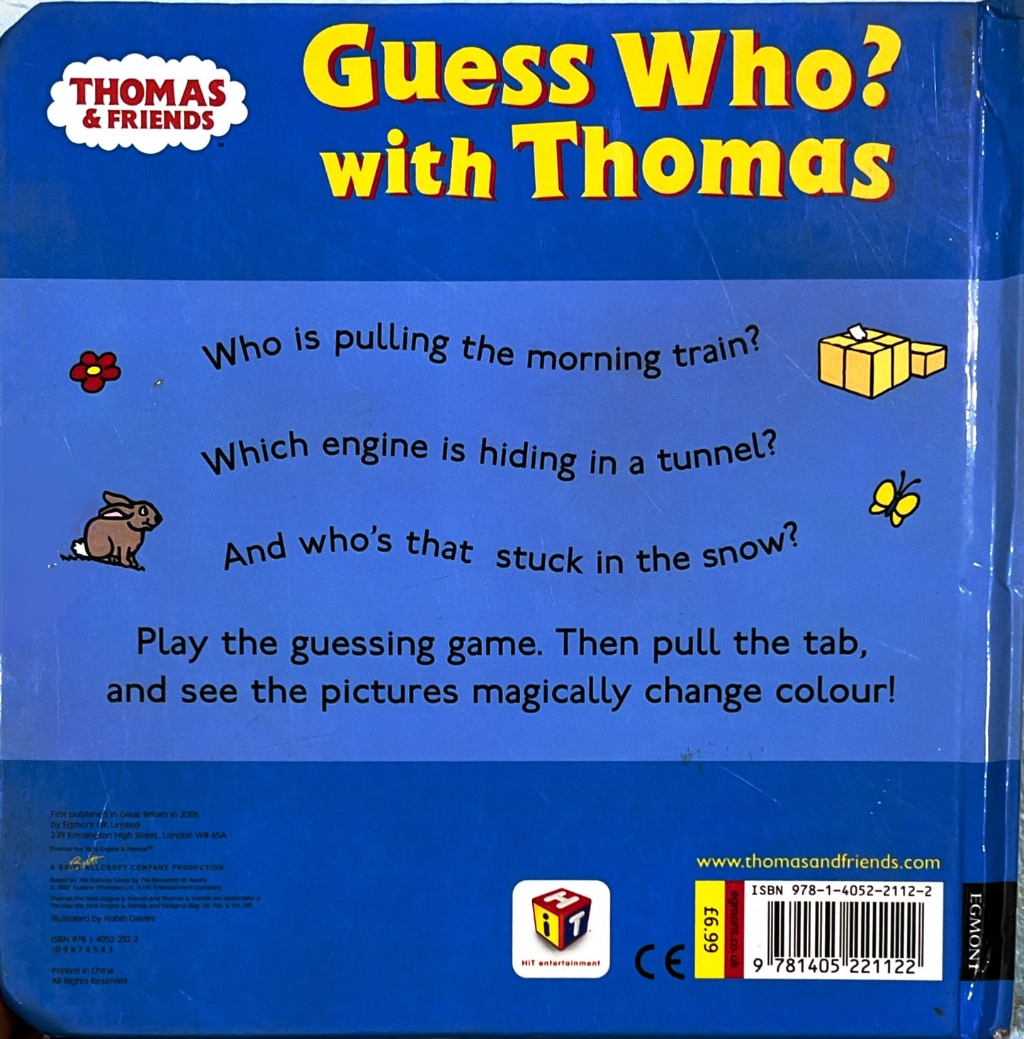 Guess who is with thomas (Magic Book)