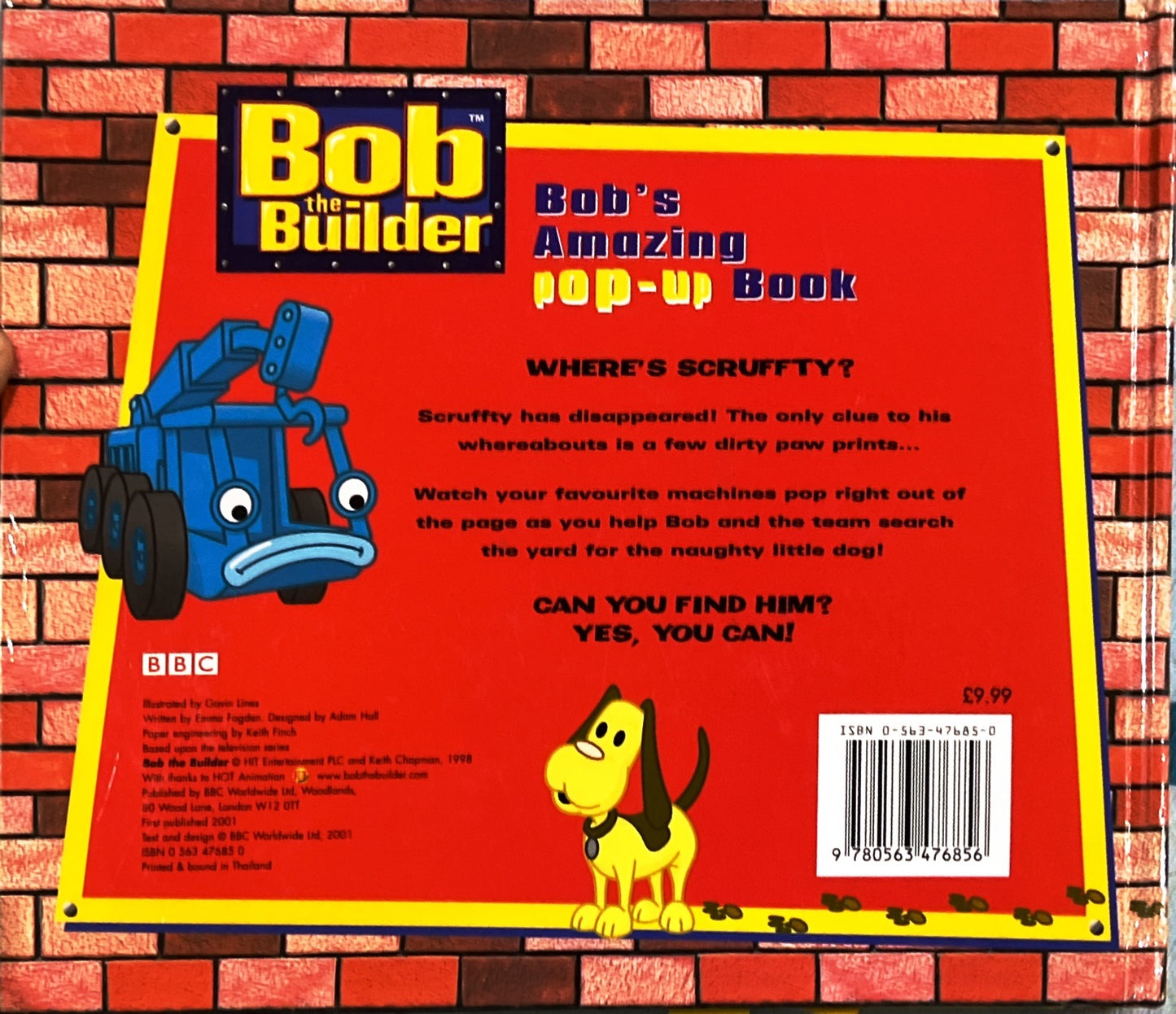 Bob the Builder (Pop Up and Push and Pull)