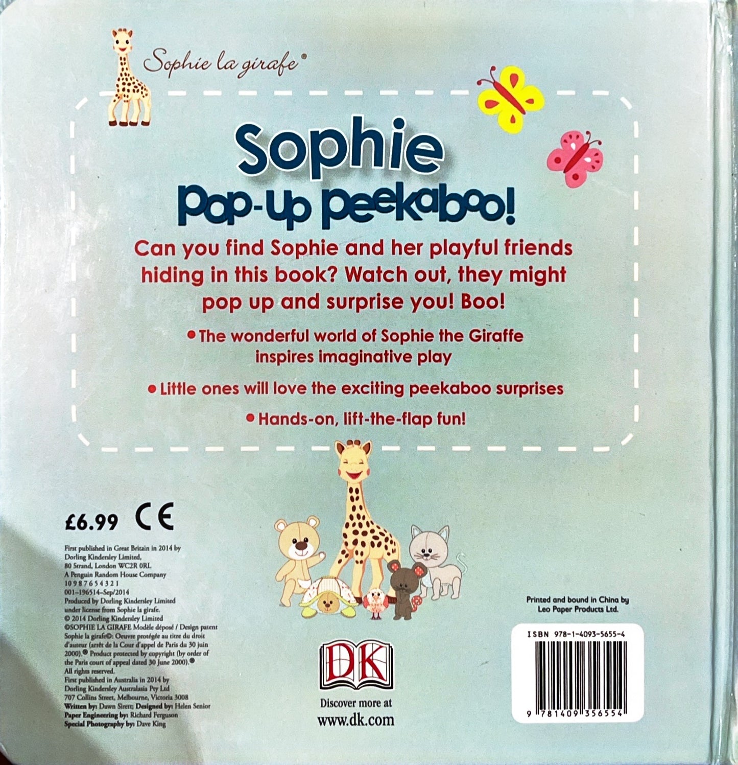Sophie's Pop Up Peekaboo (Pop Up Book)