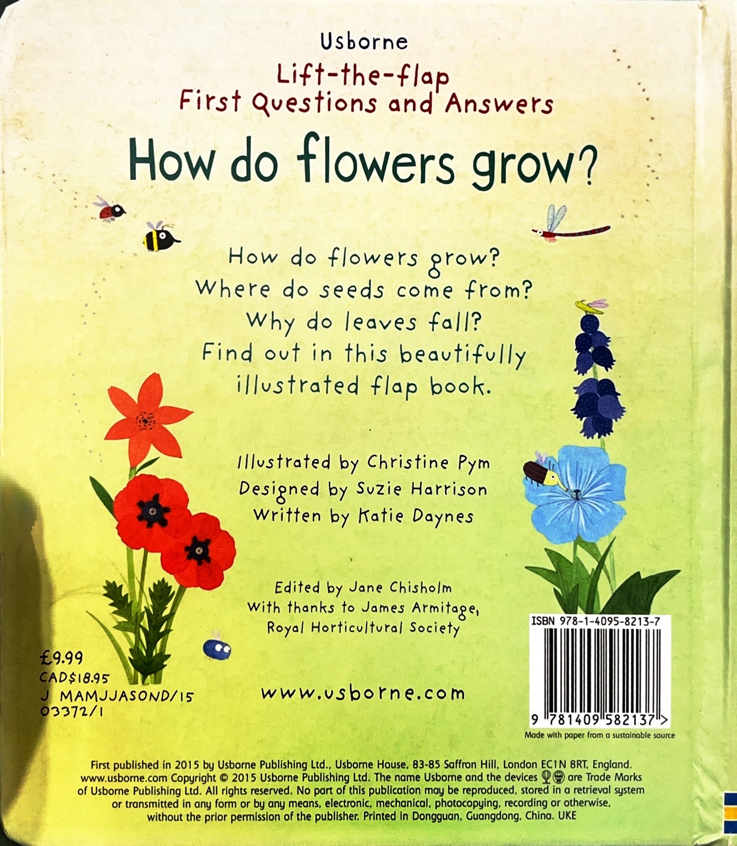 How do flowers grow? (Lift the Flaps)