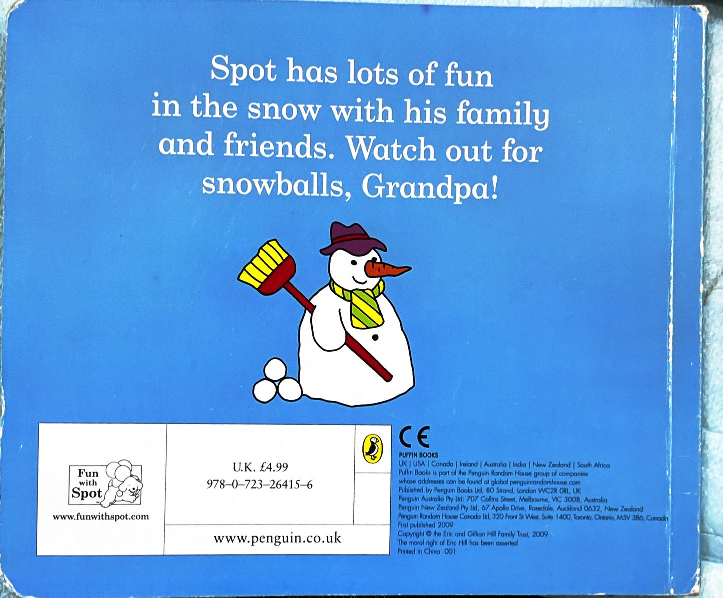 Spot's Snowy Christmas (Board Book)