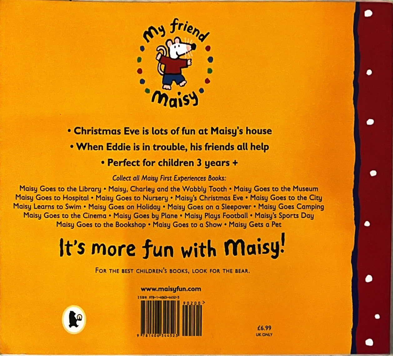 Maisy Christmas Eve