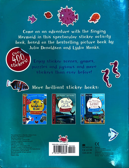 The Singing Mermaid Activity Book (with over 400 stickers)
