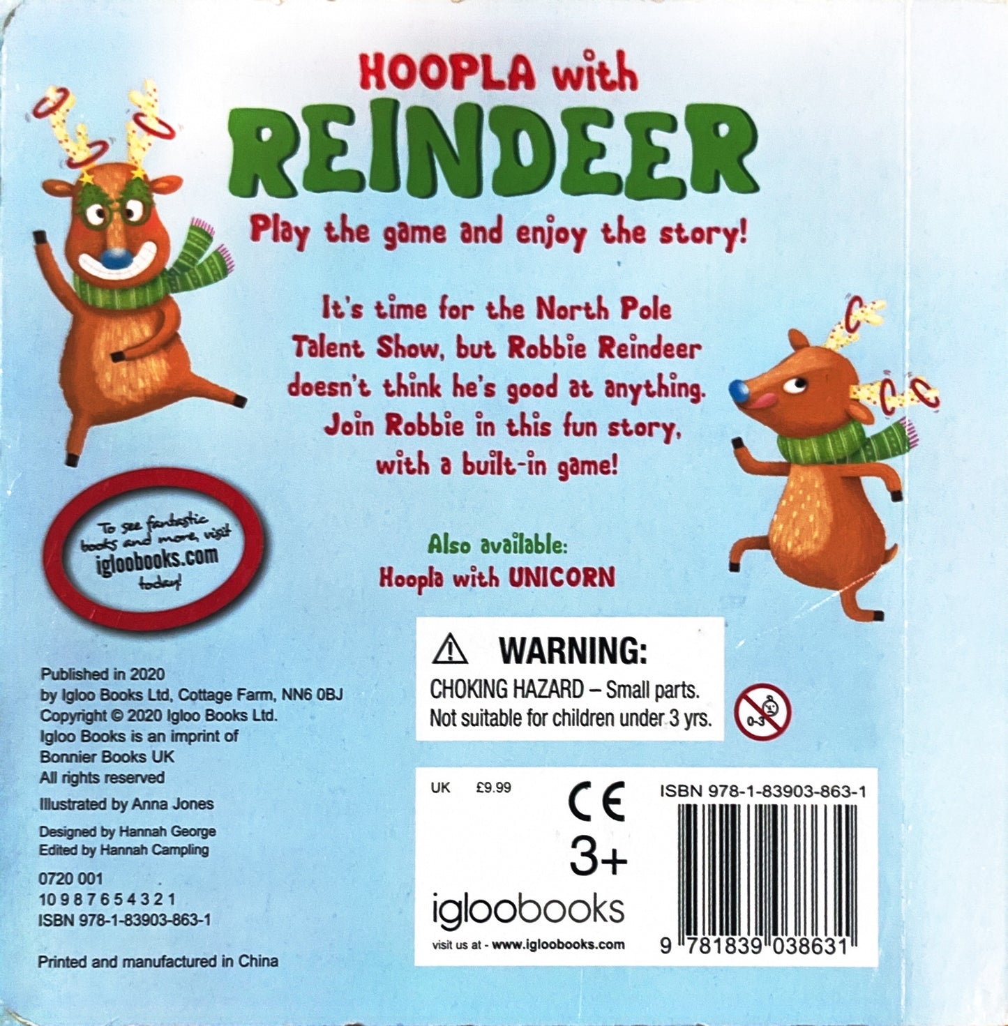Hoopla with reindeer