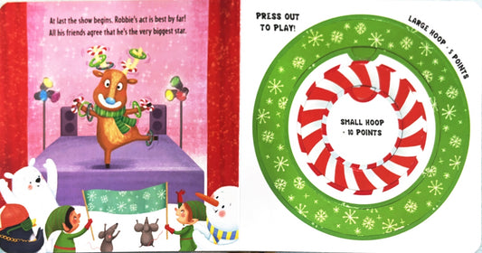 Hoopla with reindeer