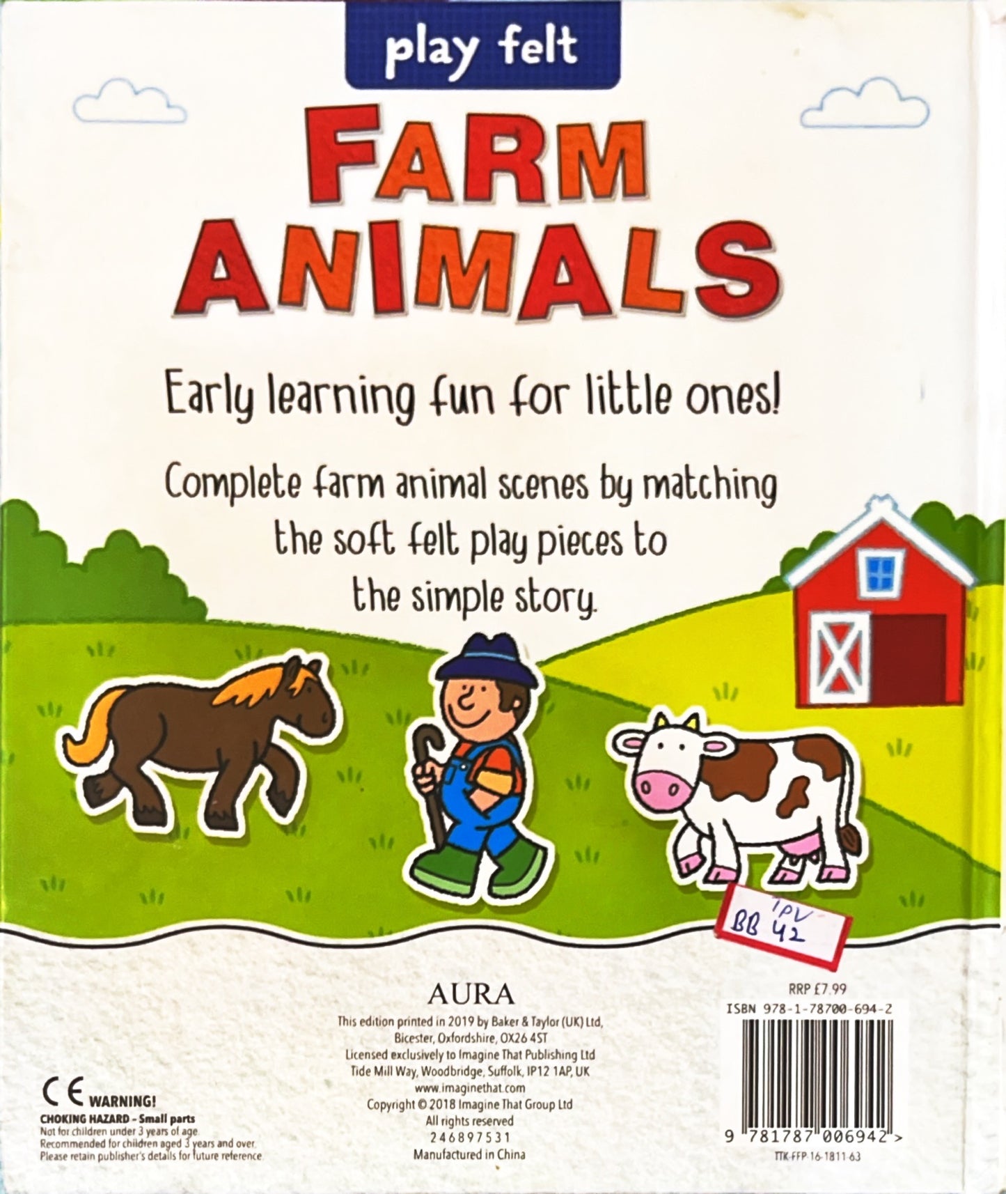 Farm Animals (Felt pieces)