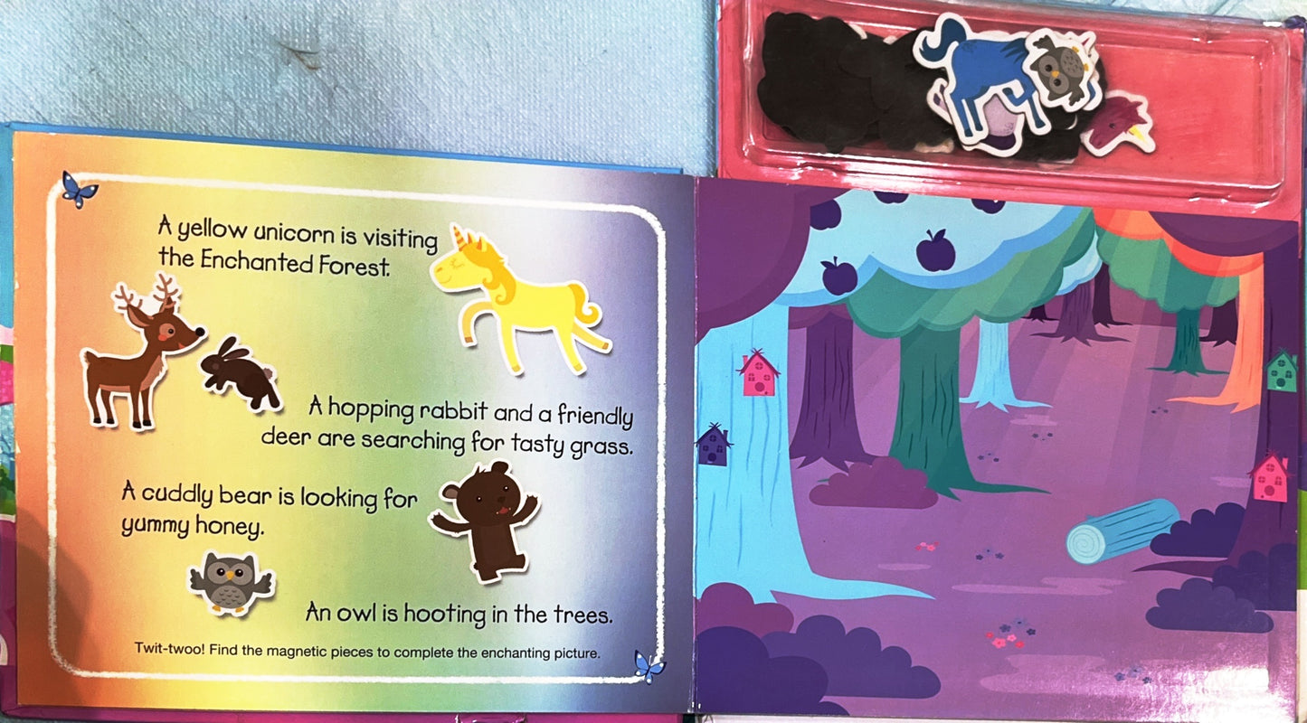Magical Unicorns (Magnet Book)