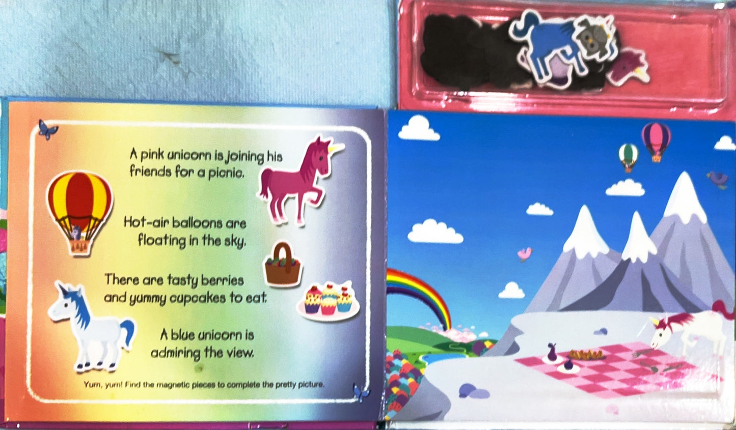 Magical Unicorns (Magnet Book)
