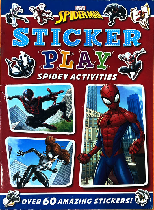 Spiderman Sticker Play (with Activities)