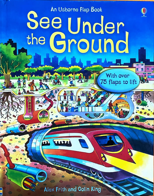 Usborne See Under the Ground (Lift the Flaps)
