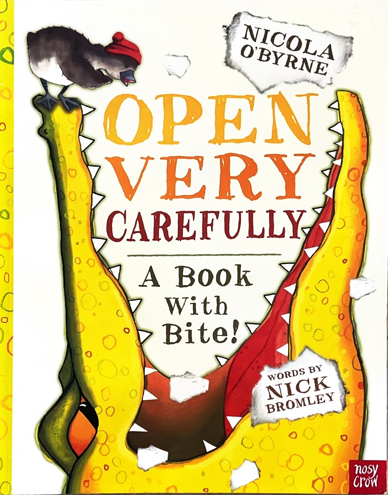 Open Carefully, A Book with a Bite