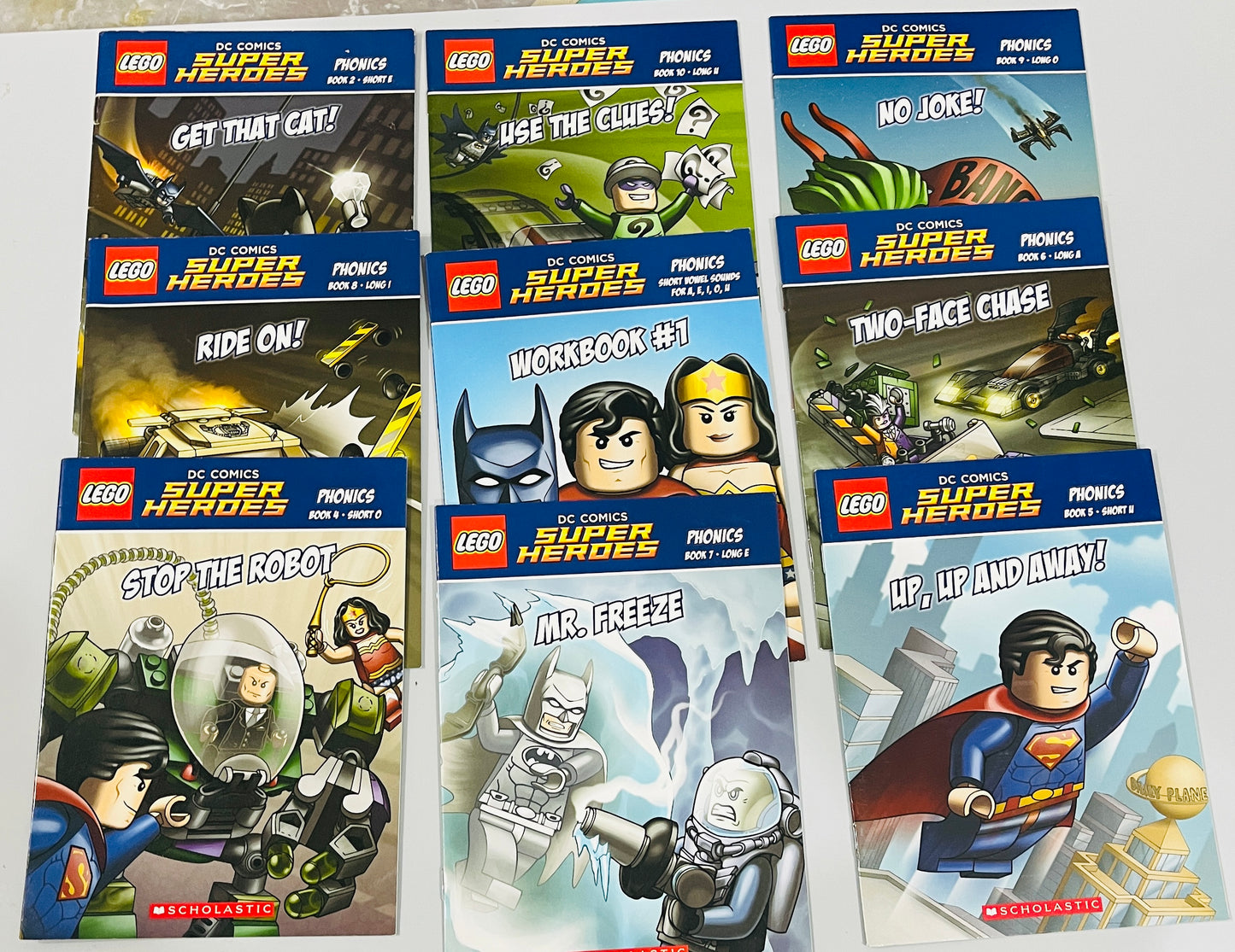 Lego Phonics and workbook Combo ( 4 years onwards): 9 Books