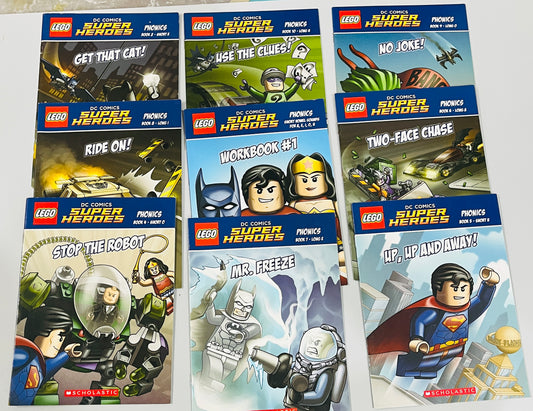 Lego Phonics and workbook Combo ( 4 years onwards): 9 Books