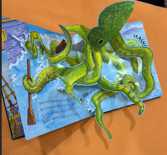 The treasures of Skull island (Pop Up Book)