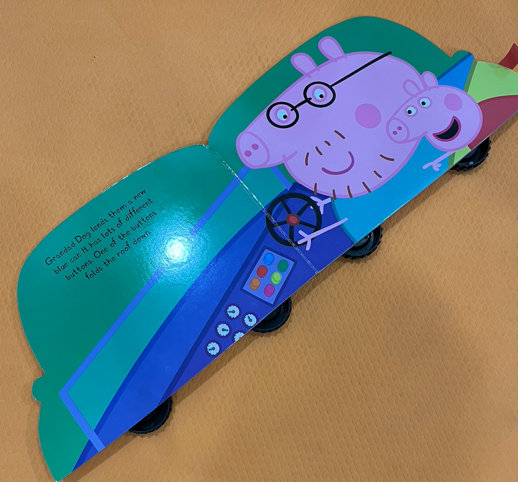 Peppa's Car ride (with Tyres)