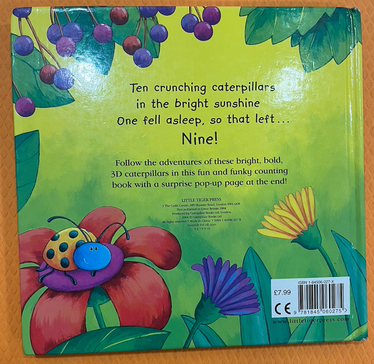 Ten Wriggly Caterpillar (Touch and Feel and Pop Up)