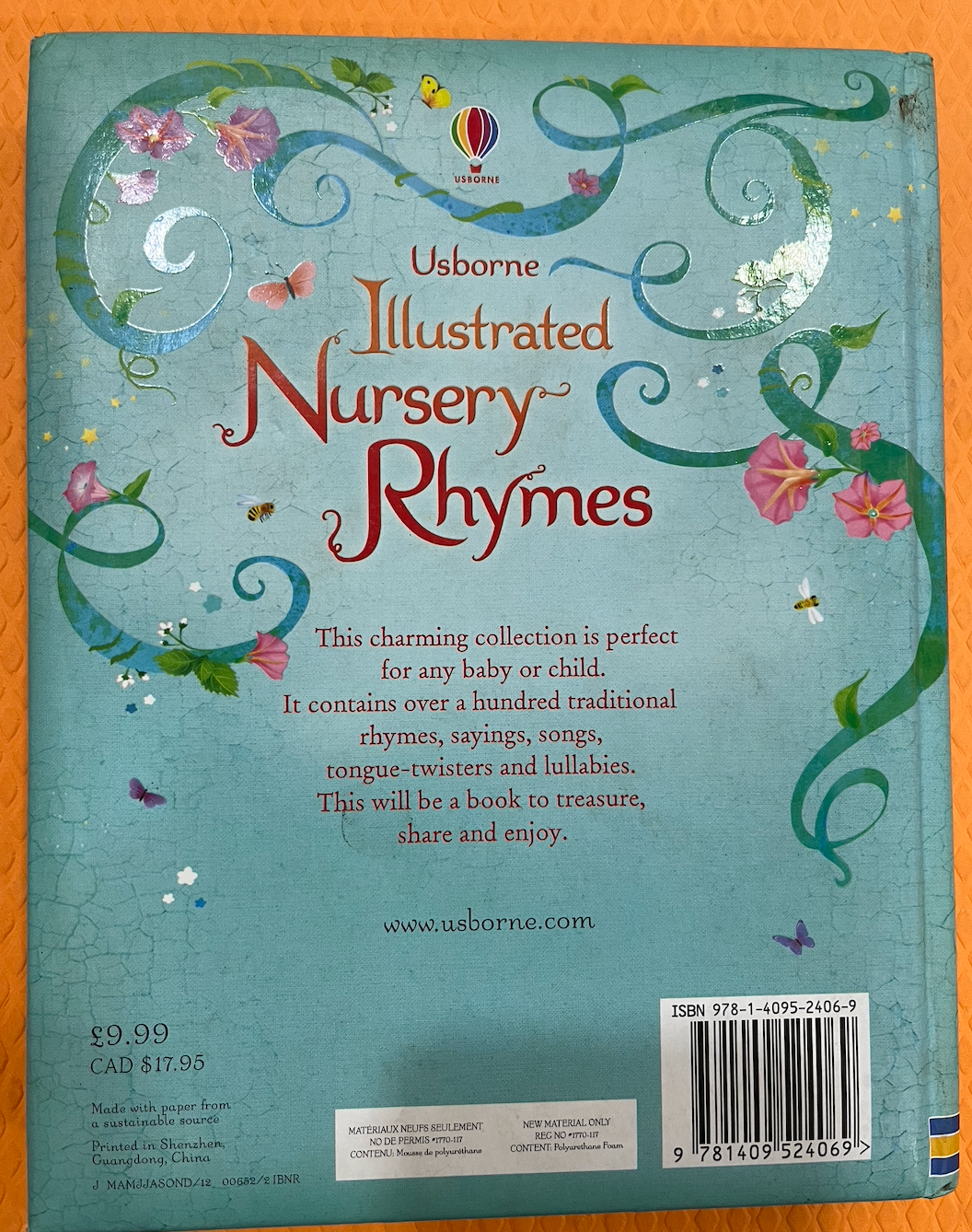 Illustrated Nursery Rhymes (Multiple Rhymes: Thick Book)