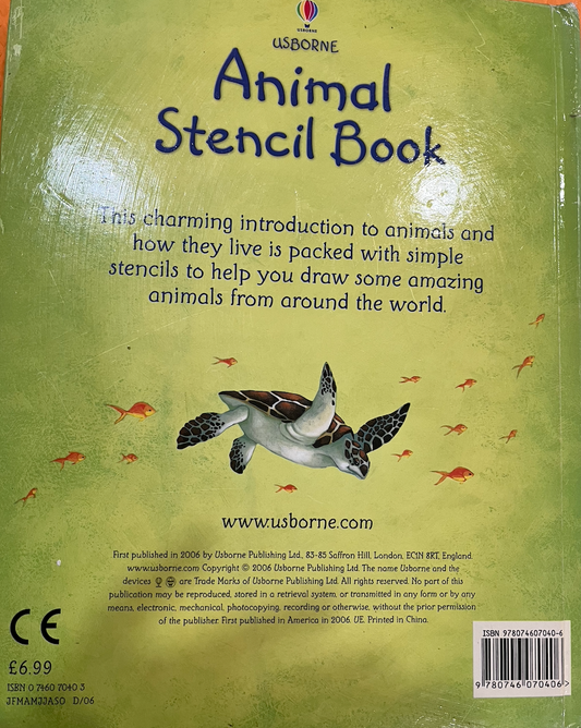 Animal Stencil book (Stencil Book)