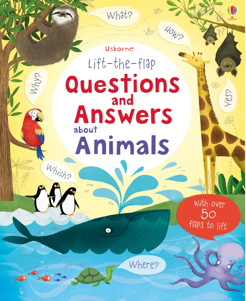 Questions and Answers about Animals (Lift the Flaps)